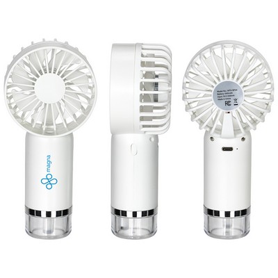Best Buddy Tools ® Spritz Handheld Rechargeable Misting Fan